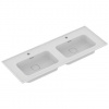 Ideal Standard Strada II - Nábytkové dvojumývadlo 124x46 cm, 2 otvory na batériu, biela T300501