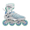 Roces R-EVO 84 Woman White/lake/Azure dámske kolieskové korčule + zľava 300,- na príslušenstvo - UK 8.0, EU 42, 27,7 cm
