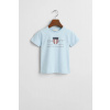 TRIČKO GANT ARCHIVE SHIELD SS T-SHIRT CALMING BLUE