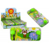 LEAN TOYS Vodná arkádová hra, konzola – Safari zelená