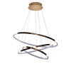 AZZARDO Wheel 3 DIMM LED AZ2918 gold (Moderné LED svietidlo AZzardo Wheel 3 dimmable.)