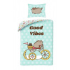 HALANTEX Obliečky Pusheen Good Vibes Bavlna, 140/200, 70/90 cm