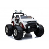 LEAN CARS ELEKTRICKÉ AUTÍČKO FORD RANGER MONSTER 4x4 - NELAKOVANÉ - LCD - BIELE - 4x45W - 2x12V7Ah - 2021