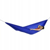 Záhradná hojdacia sieť hamak - Turistická hojdacia sieť Travel Set Blue 275x140 cm #T1 (Turistická hojdacia sieť Travel Set Blue 275x140 cm #T1)
