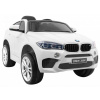 RAMIZ ELEKTRICKÉ AUTÍČKO BMW X6 - NELAKOVANÉ - BIELE - MOTOR 2X45W - BATÉRIA 2 x 6V/7Ah - 2025