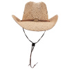 Slamený klobúk svetlo hnedý (M.F.H.)
