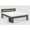Manželská posteľ REA LARISA 160/180 Farba: Graphite