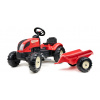 Falk Falk Šliapací traktor 2158L Kiddy Farm s vlečkou FA2158L