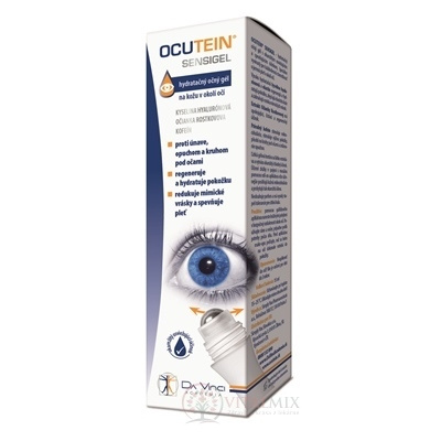 OCUTEIN SENSIGEL - DA VINCI hydratačný očný gél 15 ml