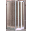 Roth LD3 90x180cm posuvné sprchové dvere, biely profil, bezpečnostné sklo GRAPE 215-9000000-04-11
