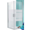 Roth TCO1 100x200cm samotné sprchové jednokrídlové dvere, Brillant, číre sklo 727-1000000-00-02