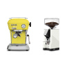 Ascaso Dream ONE, Sun Yellow + Eureka Mignon Silenzio 55, CR white
