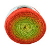 YarnArt Flowers Merino YarnArt Flowers Merino 539 Oranžová, zelená