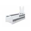 Detská posteľ BUNNY, sivá