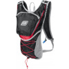 Batoh FORCE TWIN PLUS 14 l+2L rez.,čierno-červ.
