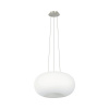 Luster Eglo 86815 OPTICA 2xE27 60 W matný nikel