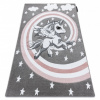 Eoshop Koberec PETIT PONY Poník, šedý (Velikost: 140x190 cm)