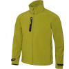 B&C | X-Lite Softshell /men, Pánska 3-vrstvová softshellová bunda, zelená moss, 3XL