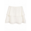 Vicolo Dámska volánová sukňa z lyocellu TAB1448 krémová, M