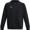 Under Armour UA Rival Fleece FZ Hoodie-BLK 1379767-001