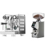 Rocket Espresso Appartamento, white + Eureka Mignon Specialita Smart, CR chrome