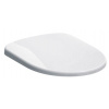 Geberit Selnova WC sedadlo oválne, Nerezové závesy, Duroplast, biele GEB 500.331.01.1