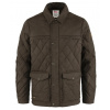 Fjällräven Övik Vlnená zateplená bunda M Dark Olive - L