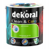 Farba na - Dekoral CLEAN COLOR 2,5L tvídový zelený satén (Farba na - Dekoral CLEAN COLOR 2,5L tvídový zelený satén)