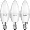 3PAK LED žiarovka E14 B35 7W = 60W 806lm 2700K Warm 200° OSRAM VALUE