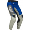 Fly Racing nohavice Kinetic Jet, 2023 modrá/sivá/biela veľkosť 32