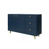 ArtStol Komoda SIENA 2D3S | tmavomodrá