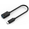 GENIUS ACC-C2AC redukce z USB-C na USB-A, černá 32590003400