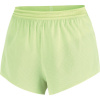 Salomon Sense Aero Split 3 Running Shorts Womens Lime 10 (S)