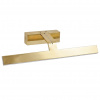 Kúpeľňové nástenné LED svietidlo SWE004-1W 43cm GOLD
