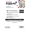American English File Third Edition Level Starter: Classroom Presentation Tool (Access Code Card)