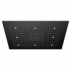 Steinberg 390 Hlavová sprcha, 80x80 cm, 3 prúdy, LED osvetlenie, čierna 390 6680 S