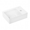 Hansgrohe Xevolos E Umývadielko 36x25 cm, bez prepadu, otvor na batériu vpravo, SmartClean, biela 61086450-HG