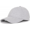 PURE WASTE BC / Šesťpanelová šiltovka - grey melange Univerzálna