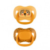 Canpol babies BabiesBoo silikon symmetrical Soother cumlík orange 2 ks