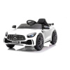 BABY MIX Elektrické detské autíčko Mercedes - Benz GTR-S AMG 108x67x46 biela