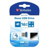 USB kľúč, 16GB, USB 3.2, 80 25MB sec, VERBATIM Nano
