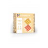 Connetix Magnetická stavebnica - Pastel Lemon & Peach Base Plate 2 ks