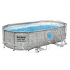 Bestway Bazén Power Steel Stacked Stone Swim Vista 4,27 x 2,5 x 1 m - 56714