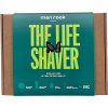 MenRock, The Life Shaver Sicilian Lime sada krém na holenie 100 ml + štetka na holenie + stojan na štetky