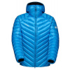 MAMMUT Broad Peak IN Hooded Jacket Men glacier blue-black - L