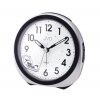 Budík Quartz JVD strieborný SRP872.1