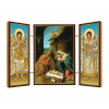 Triptych drev. (BN3) Svätá rodina /vianočný/