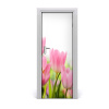 Fototapeta samolepiace ružové tulipány 75x205