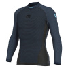 ALÉ Cycling Clothing ALÉ Klima Man, Black/ Navy blue Veľkosť: L/XL Pánska funkčná bielizeň s dlhým rukávom