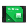 WD GREEN SSD 3D NAND WDS200T2G0A 2TB SATA/600, (R:500, W:400MB/s), 2.5